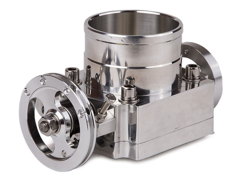 Thumbnail: Throttle body 70mm silver