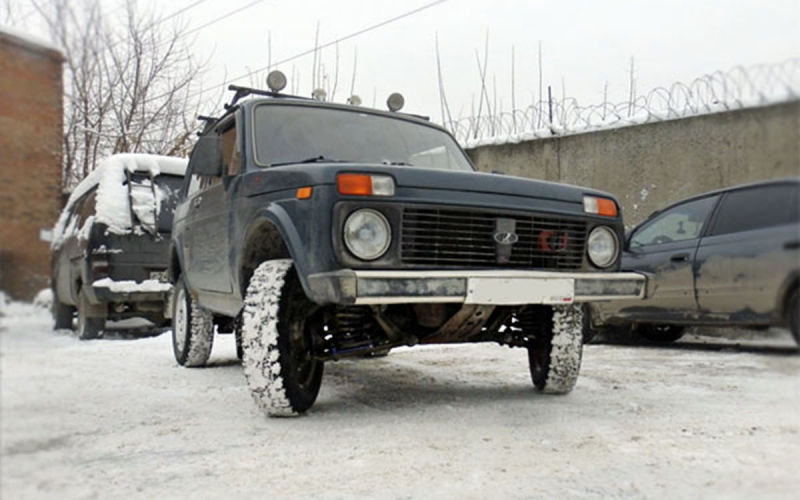 Thumbnail: +50mm Light Suspension Lift Kit LADA 2121 21213 21214 2131 before 2011 NIVA 4x4