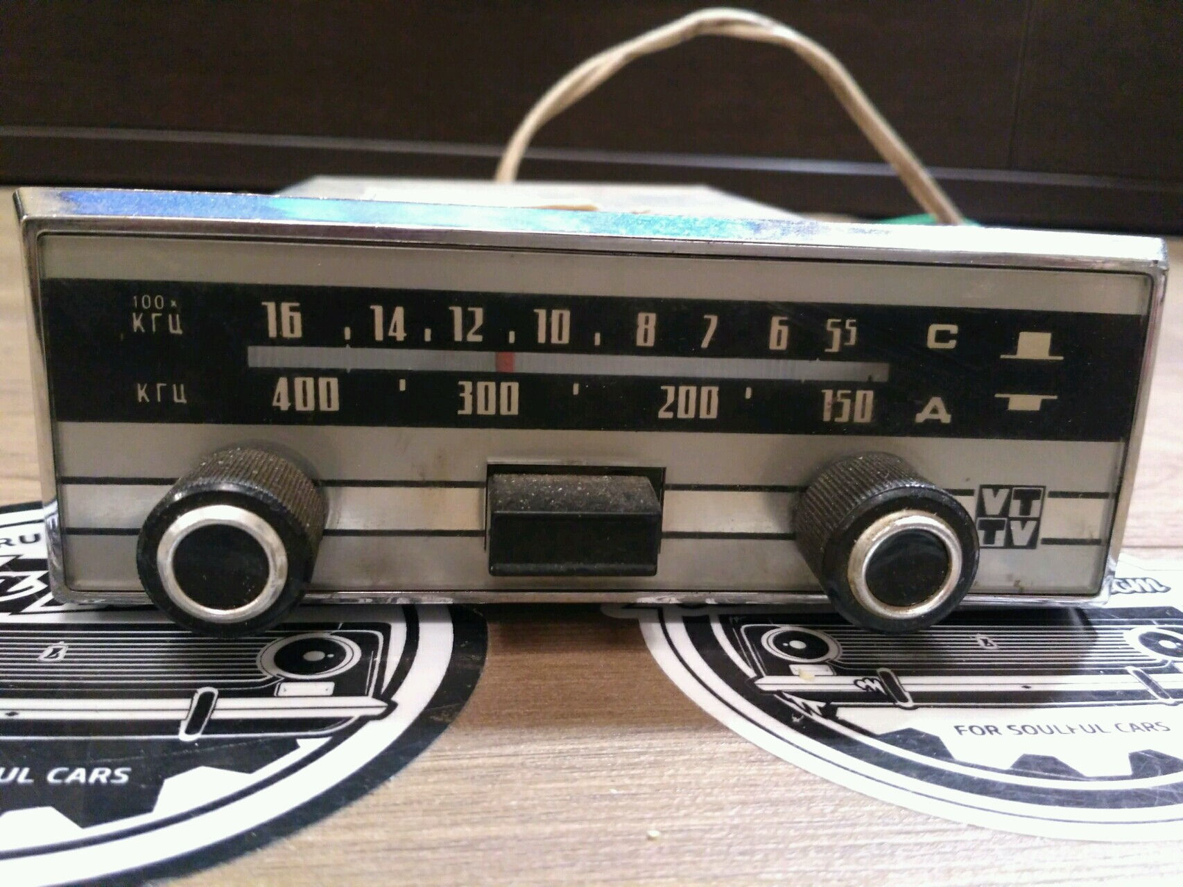 Videoton Dashboard Bluetooth / AUX Radio Player LADA 2101 21011 21013 2103