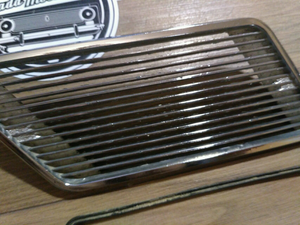 Thumbnail: "A" Pillar Grilles Moldings Set LADA 2103 2106 21011 21013