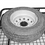 Thumbnail: Roof Spare Wheel Bracket Reserveradhalter LADA 2121 21213 21214 2130 2131 NIVA