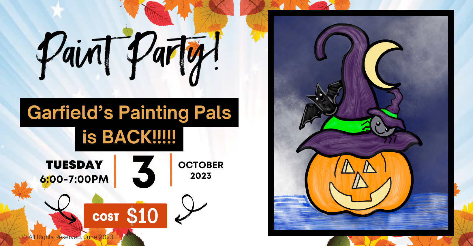 Garfield’s Paint and Pals Art & Soul Studio