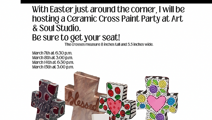 Ceramic Cross PreSale