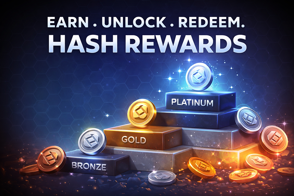 REWARDS SYSTEM UPDATE