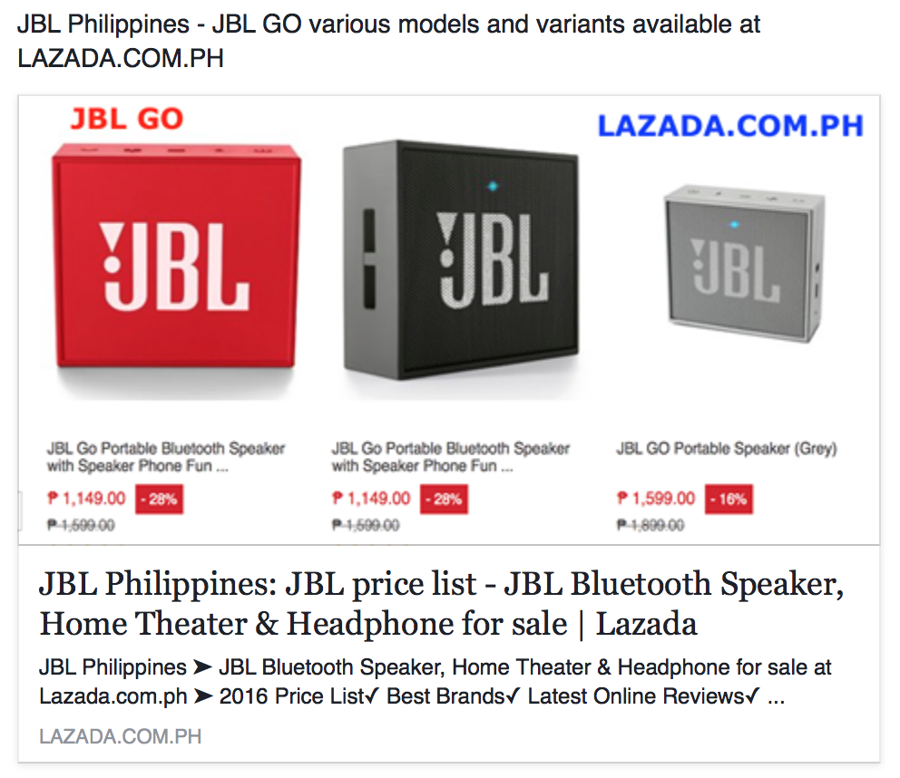 jbl price list