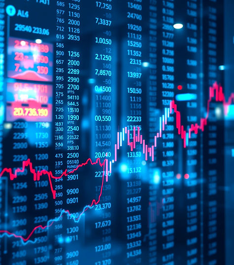 a window reflection of an  abstract imag