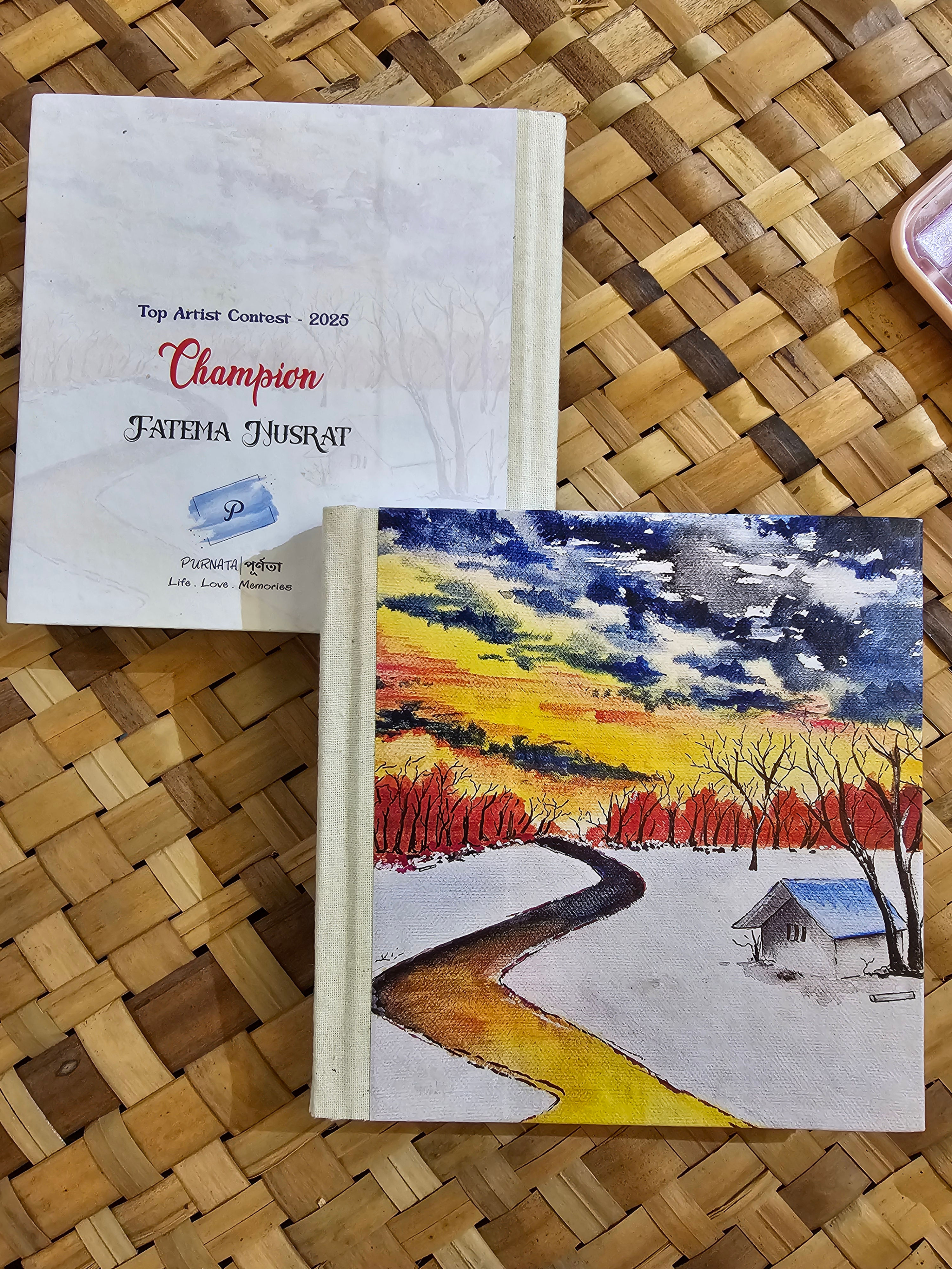 Beautiful Nature By Champion Fatema Nusrat Art Book