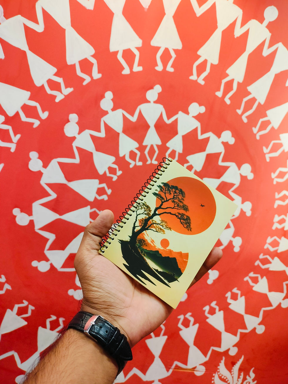 Thumbnail: A6 Size Dot Pattern Notebook