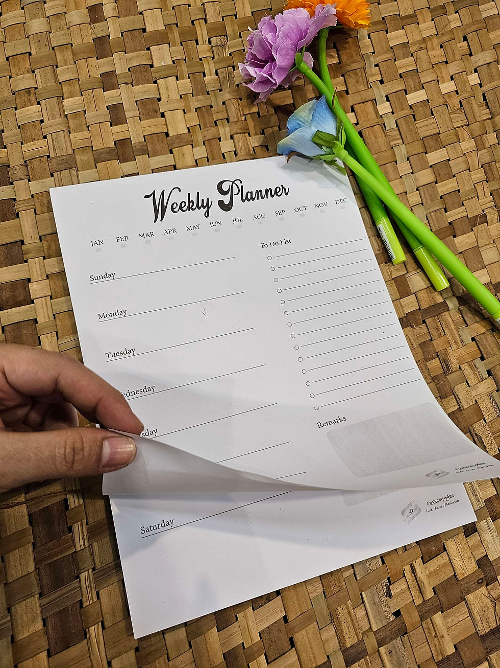 Thumbnail: Weekly Planner One Year Pad