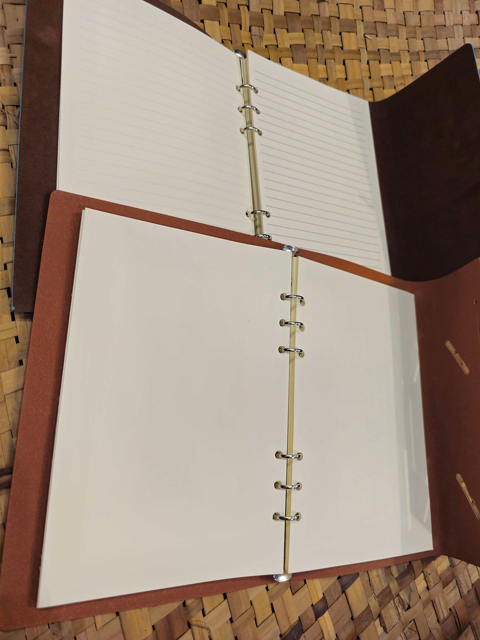 Thumbnail: Creative Retro Binder A5 Size Notebook