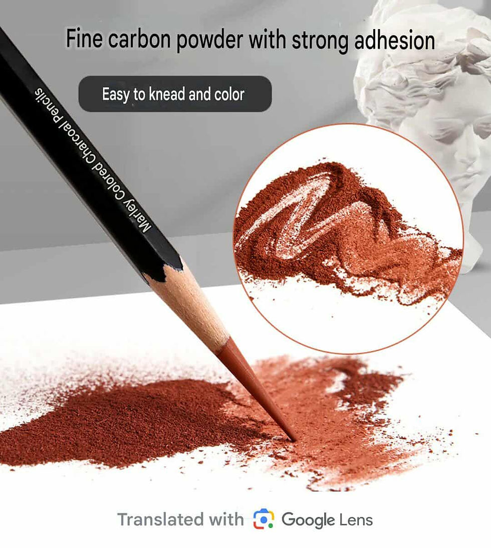 Thumbnail: Marie's Charcoal Colour Art Pencil