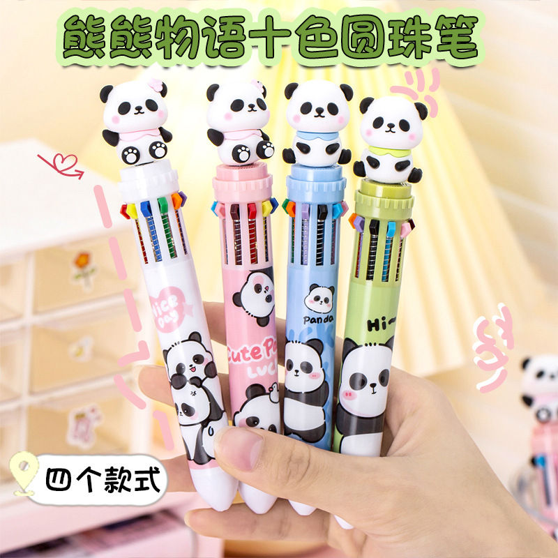 Thumbnail: Panda Series 10 Color Ballpoint Pen