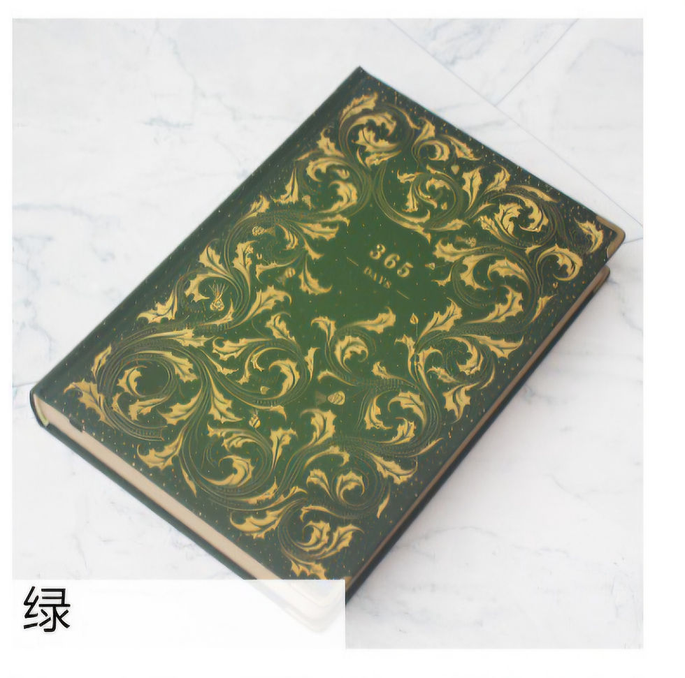 Thumbnail: 365 Days Simple Retro Craft Paper Notebook Diary