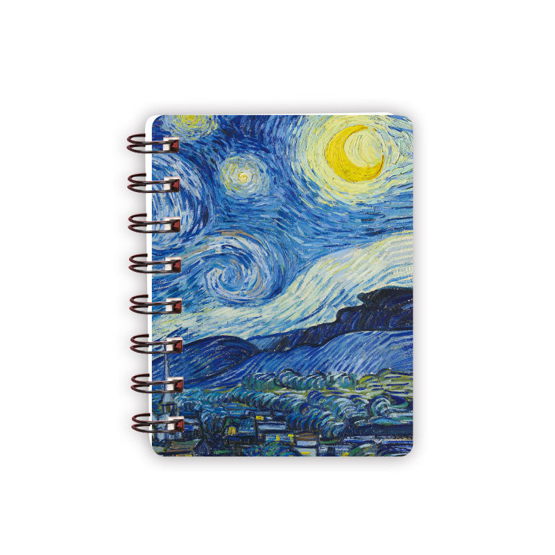 Thumbnail: Van Gogh Series Spiral A7 Size Note Book