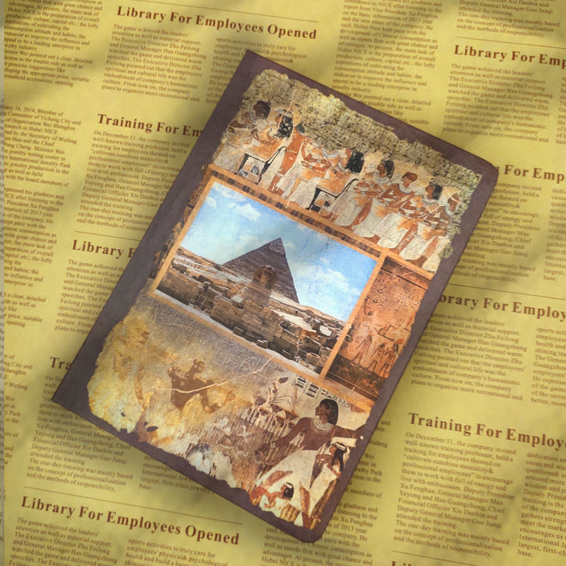 Thumbnail: Egyptian culture pharaoh mural notebook