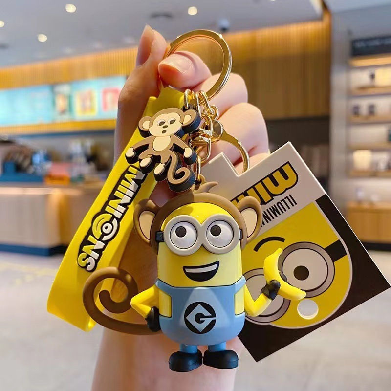 Thumbnail: Cute Minions Big size Key Rings