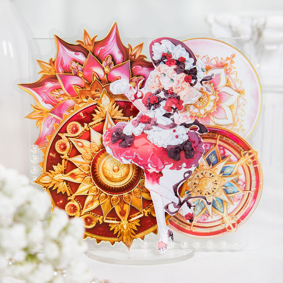 Thumbnail: Datura Truns and Flower Series Decorative Transparent Pet Sticker