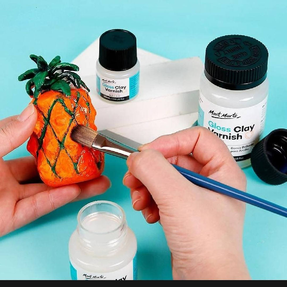 Thumbnail: Mont Marte Gloss Clay Varnish Signature