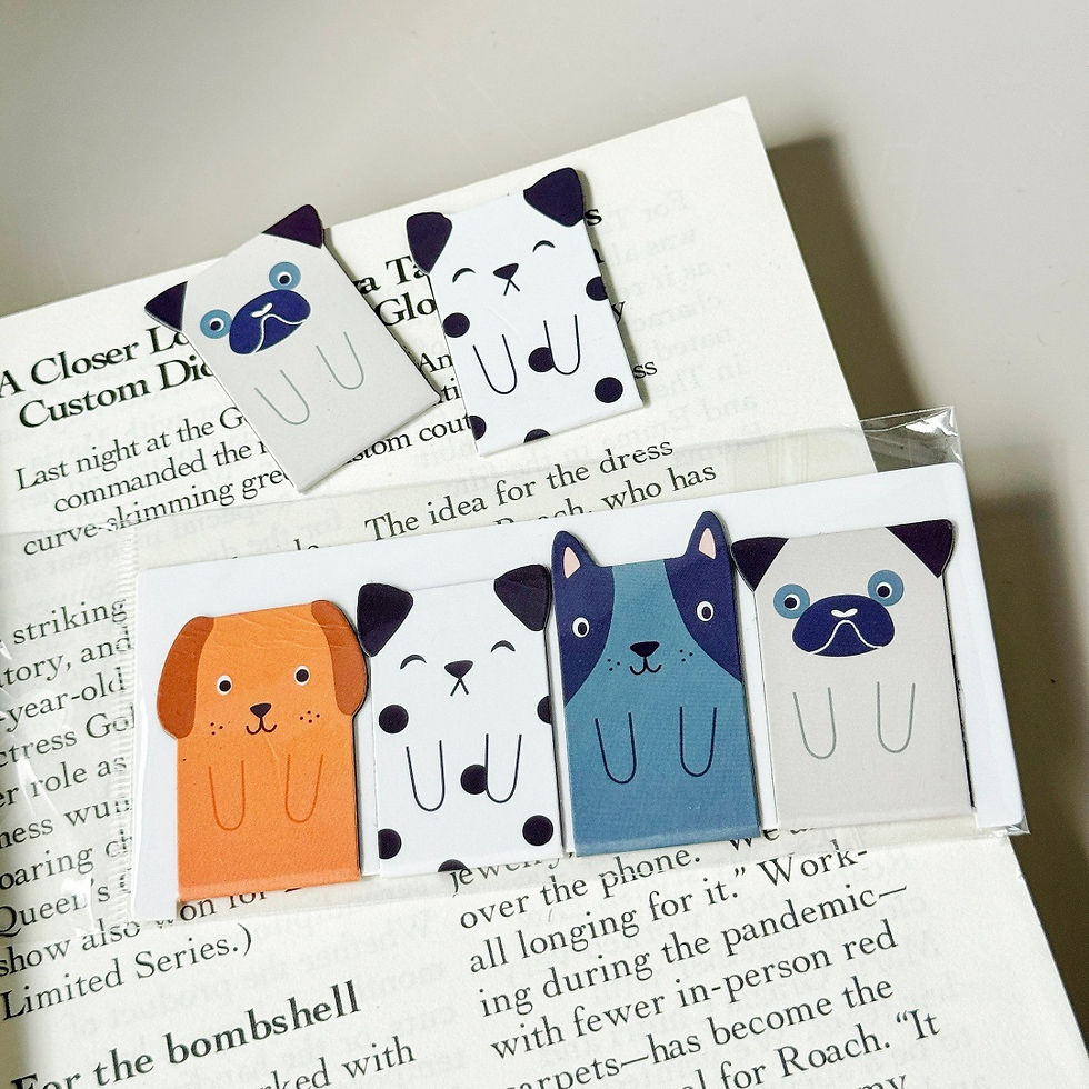Thumbnail: Cats and Dogs Magnetic Bookmark