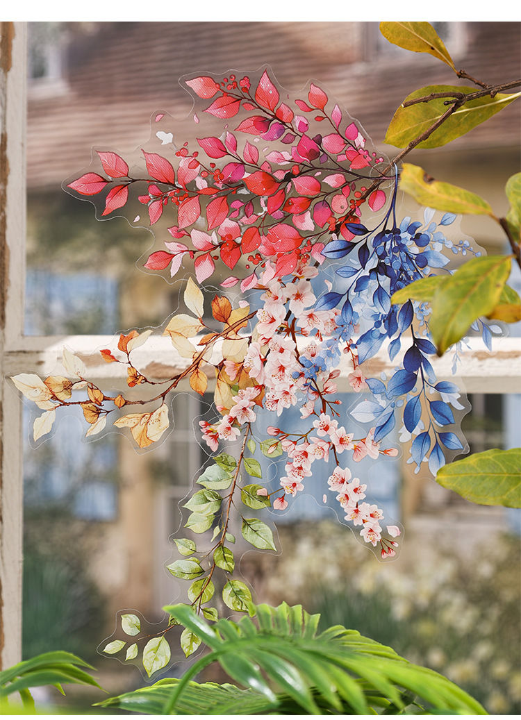 Thumbnail: Creative Leaf Branches Sticker