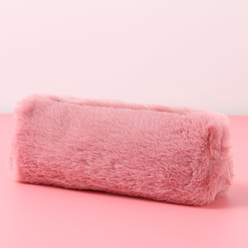 Thumbnail: Small Cute and Creative Girl Plush Octagonal Pencil bag