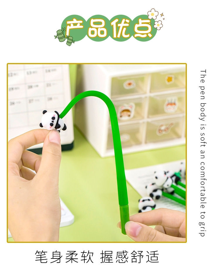 Thumbnail: Silicon Body Panda Gel Pen