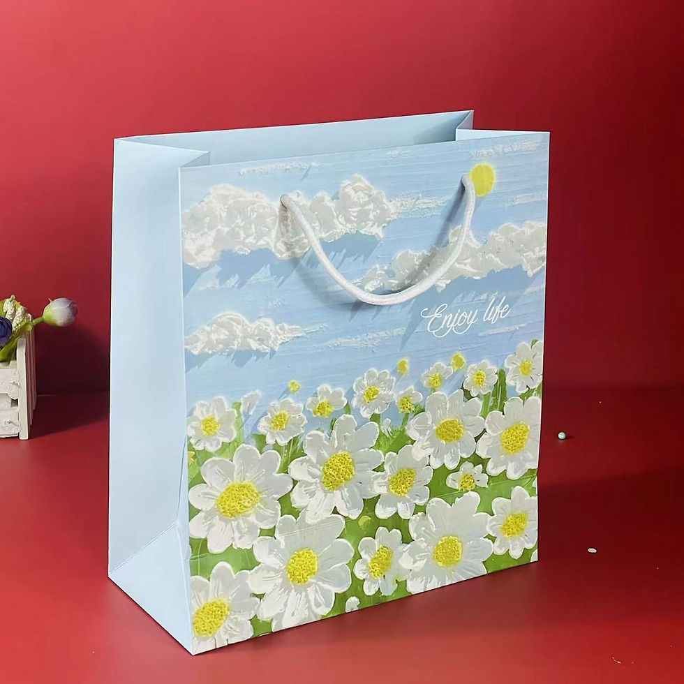 Thumbnail: Oil Painting Printed Gift Bag