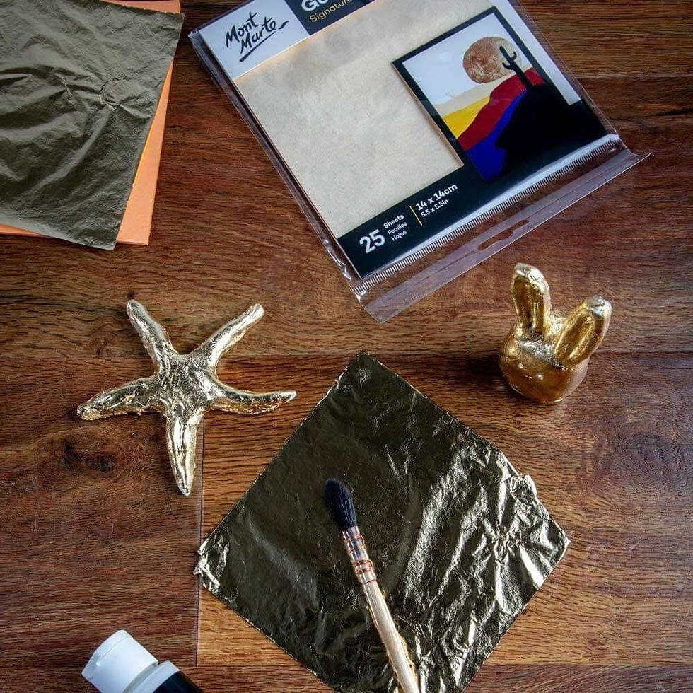 Thumbnail: Mont Marte Imitation Gold Leaf Signature