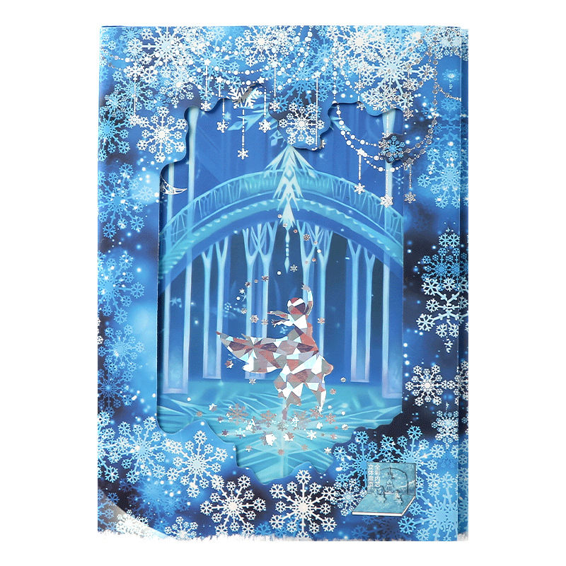Thumbnail: Anime Frozen Themed A5 Size Magic Notebook