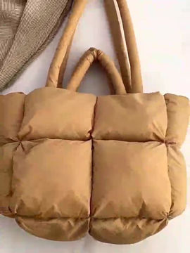Thumbnail: Large Capacity New Tote Puffy Bag for Ladies