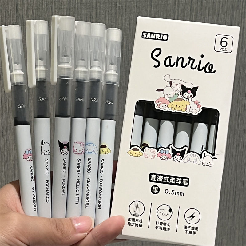 Thumbnail: Sario Series Straight Neddle Liquid Pen (Single pcs) Random