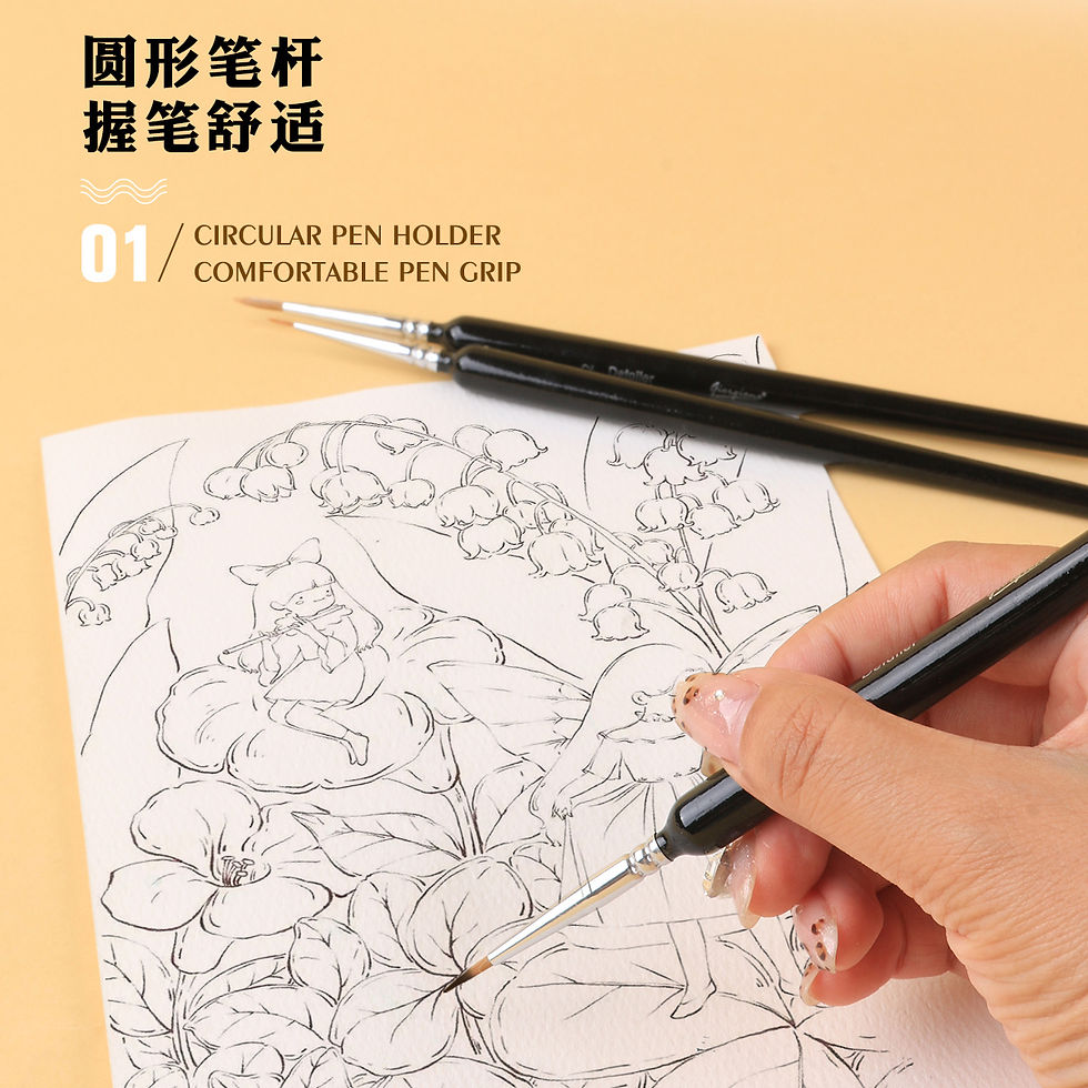 Thumbnail: Giorgione 8pcs Detail Brush Set