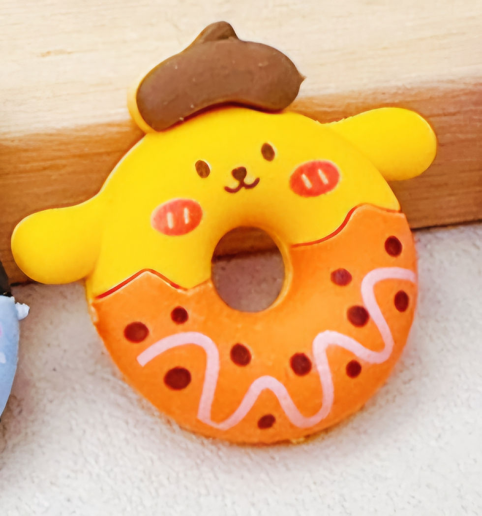 Thumbnail: Cute Sanrio Series Donut Shape 3D Eraser