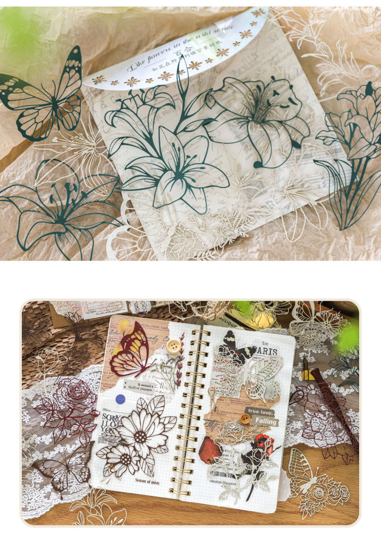 Thumbnail: Butterfly Series Wild Paper Metarial Package