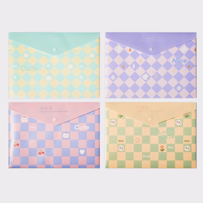 Thumbnail: 4 pcs set A4 size Paper Holding Files