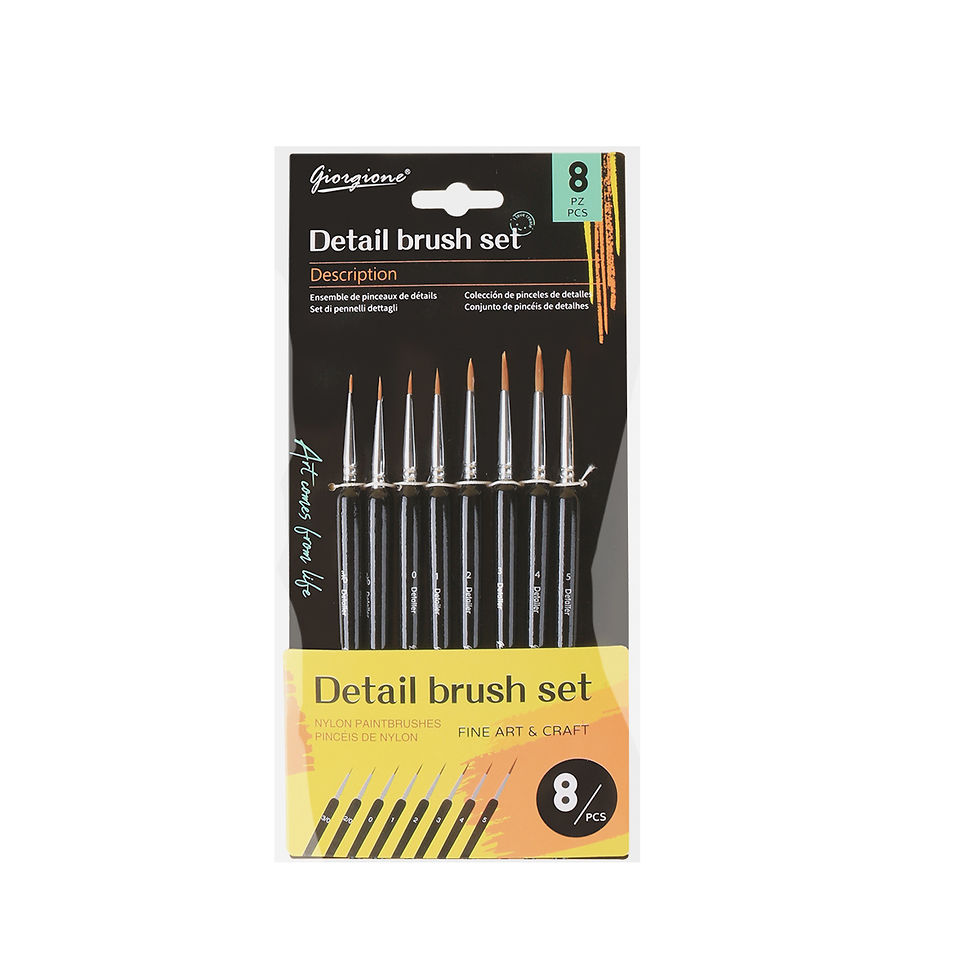 Thumbnail: Giorgione 8pcs Detail Brush Set