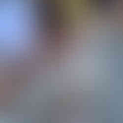 Man and children on the sidewalk with a lollipop, family scene.