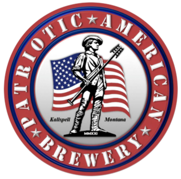 patriotic american brewery logo
