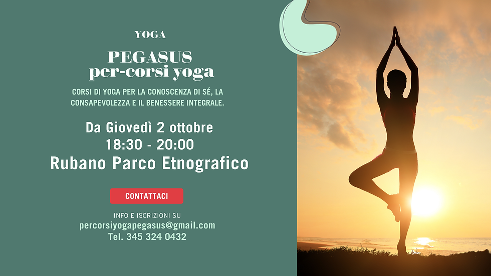 Pegasus Per-corsi YOGA a Rubano – Parco Etnografico (PD)
