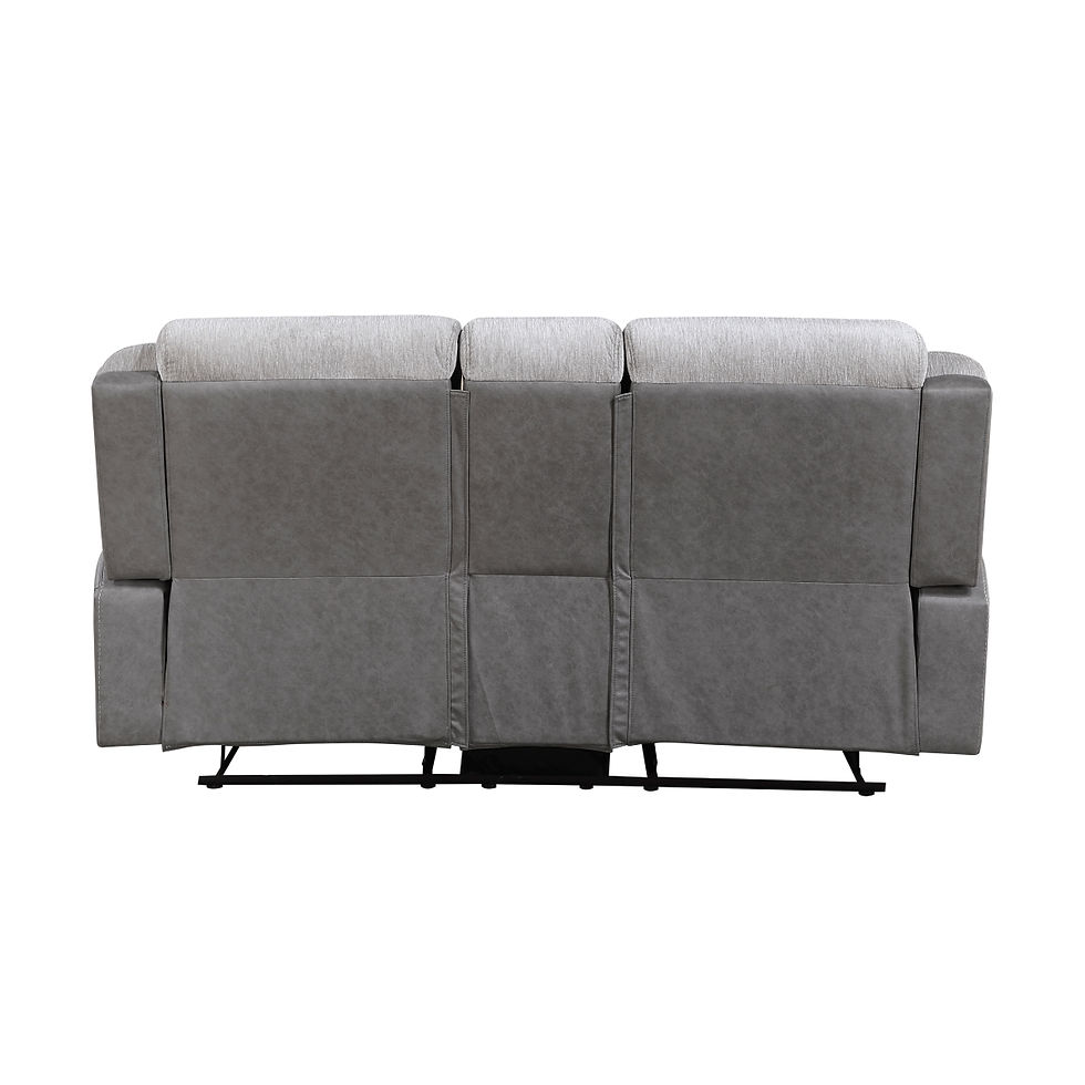 Thumbnail: 2-Piece Double Reclining Sofa & Loveseat Set with Center Console