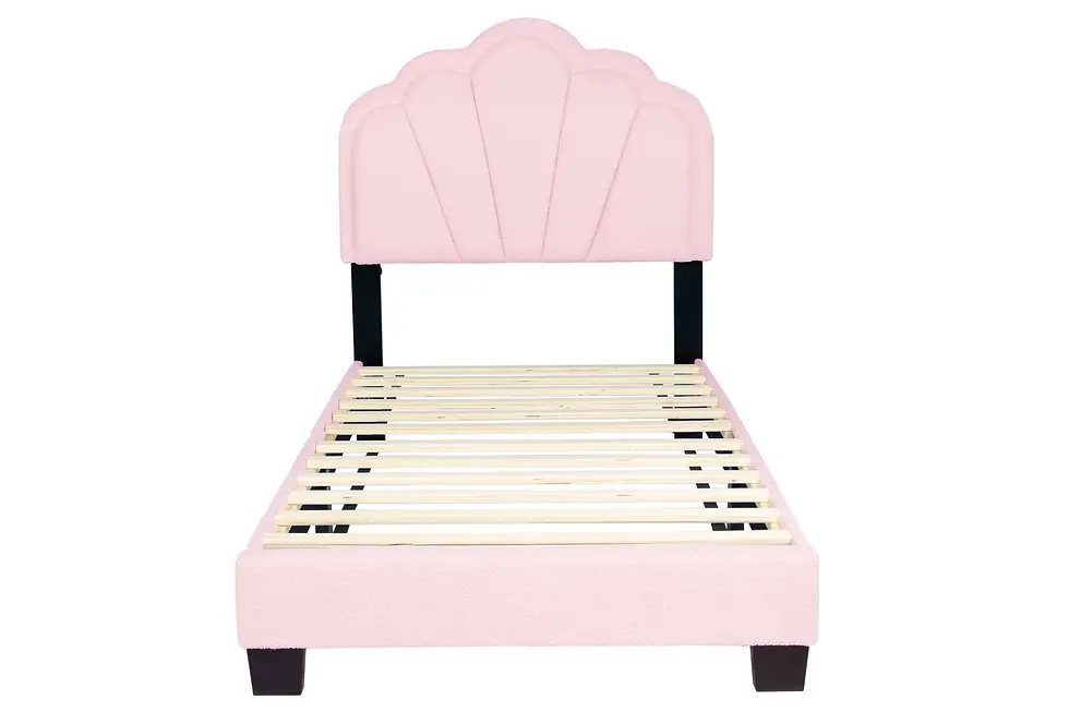 Thumbnail: Platform Bed | Upholstered LED Bed Frame with Tufted Headboard