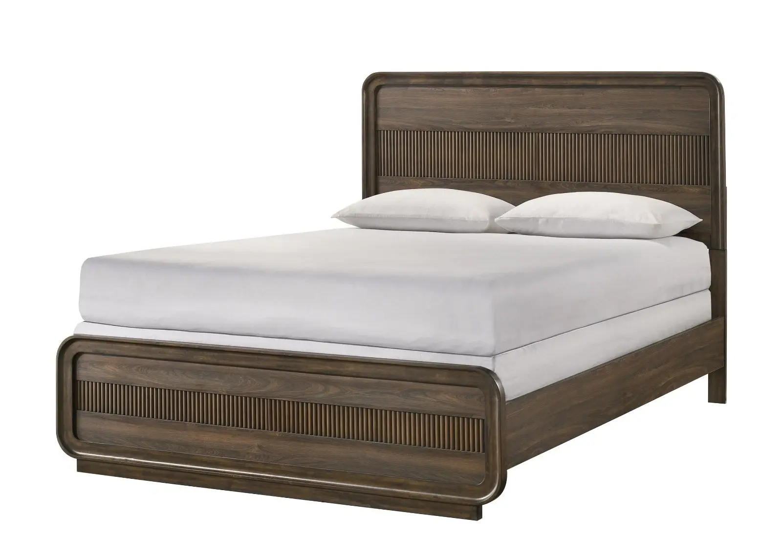 Kinkaid Panel Bed | Modern Mid-Century Style Bedroom Furniture