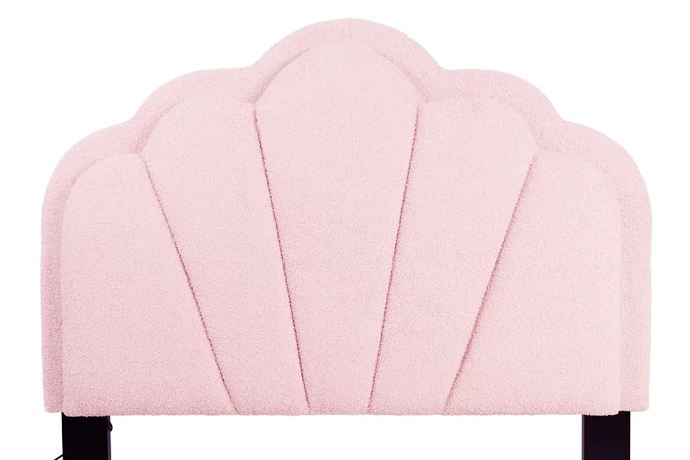 Thumbnail: Platform Bed | Upholstered LED Bed Frame with Tufted Headboard