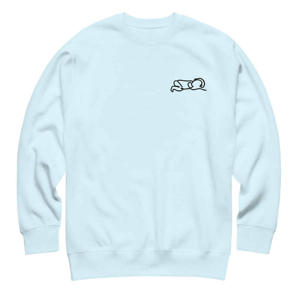 Thumbnail: Tiny Human Crewneck (light colours)