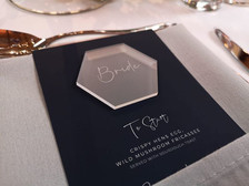 Acrylic Place Cards