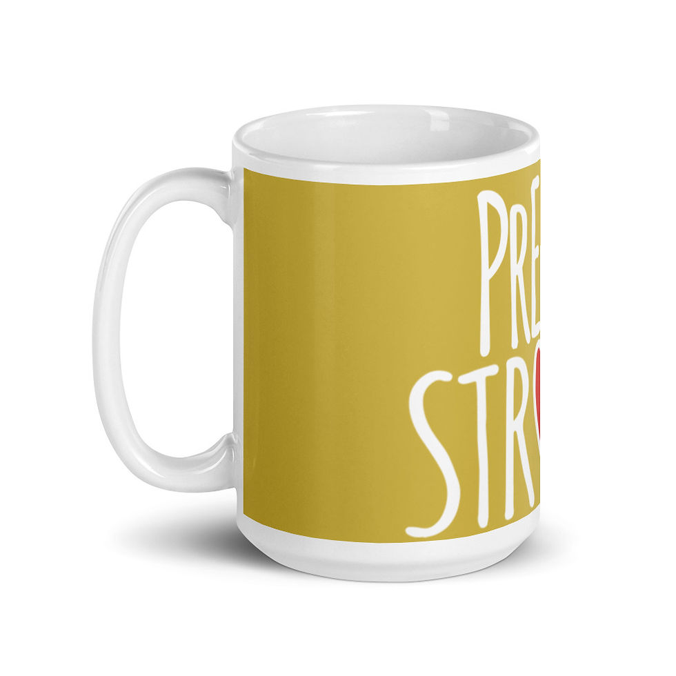 Thumbnail: Pre-K Strong mug old gold 15 oz.