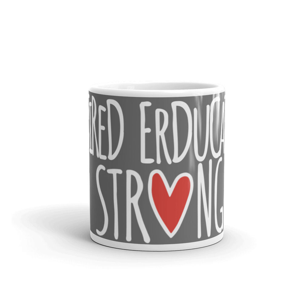 Retired Erducator Strong grey