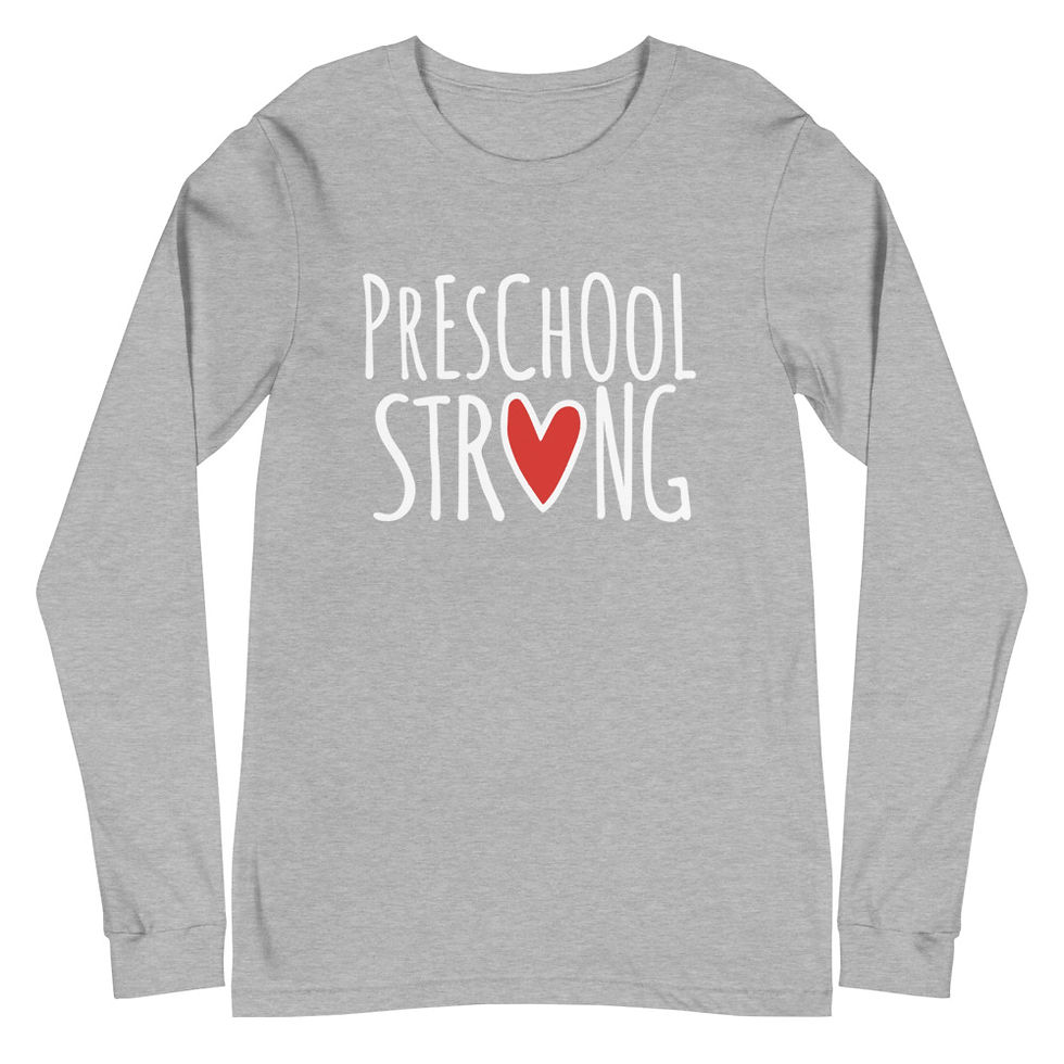 Thumbnail: Preschool Strong Unisex Long Sleeve Tee   