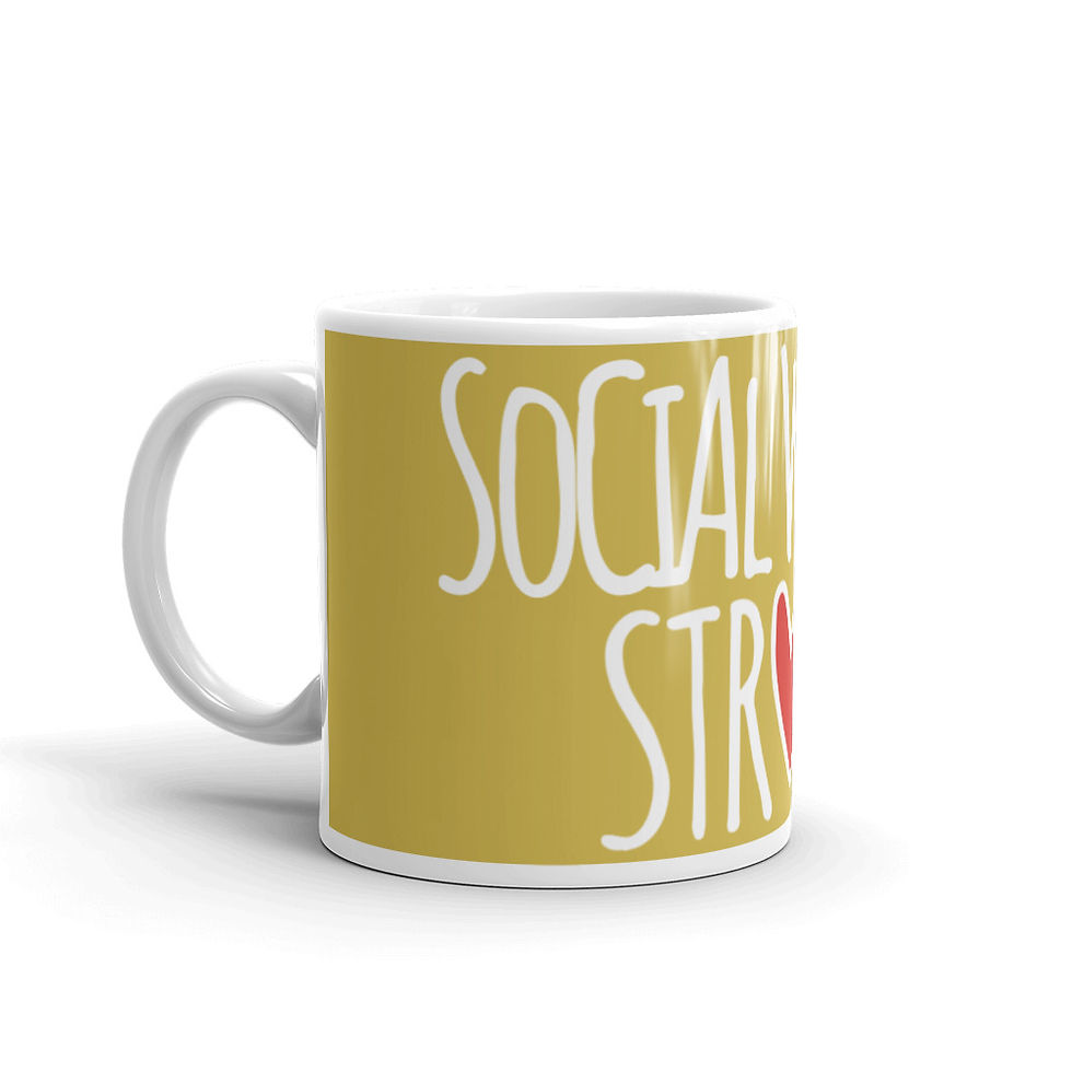Thumbnail: Social Worker Strong old gold