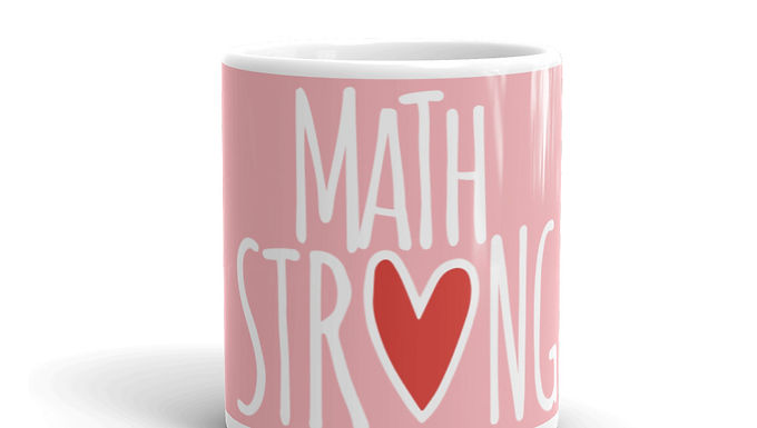 Math Strong light pink